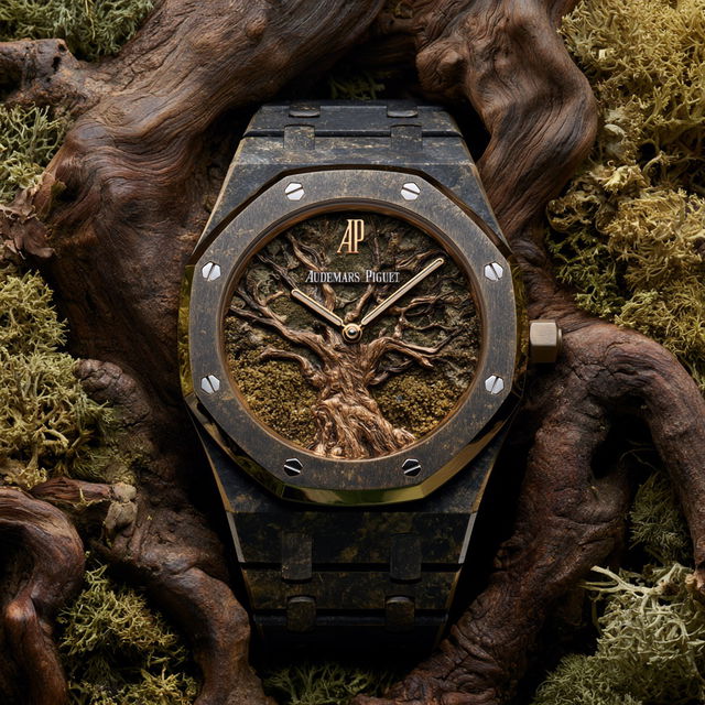 Audemars Piguet style, Midjourney V8.2, render 2 of 4