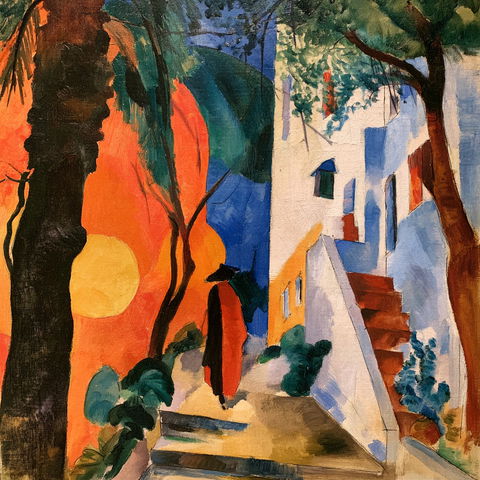 August Macke style (Painters), Midjourney V8.2