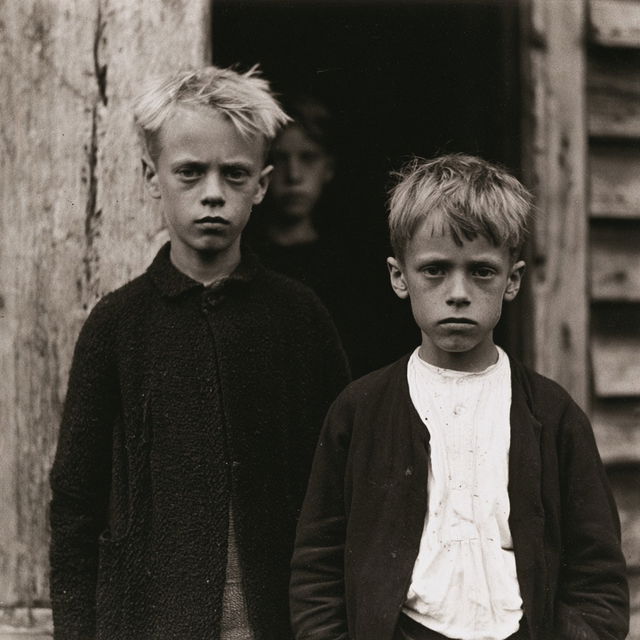 August Sander style, Midjourney V8.2, render 2 of 4