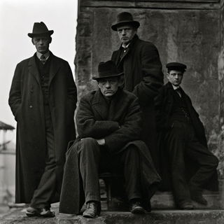 August Sander style, Midjourney V8.2, render 4 of 4