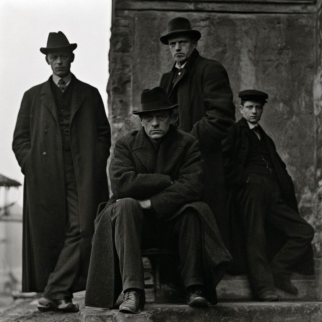August Sander style, Midjourney V8.2, render 4 of 4