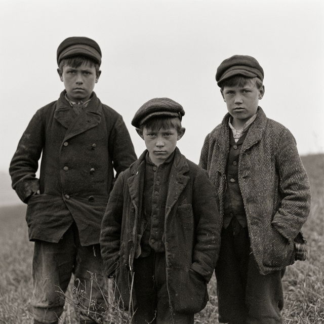 August Sander style, Midjourney V8.2, render 3 of 4