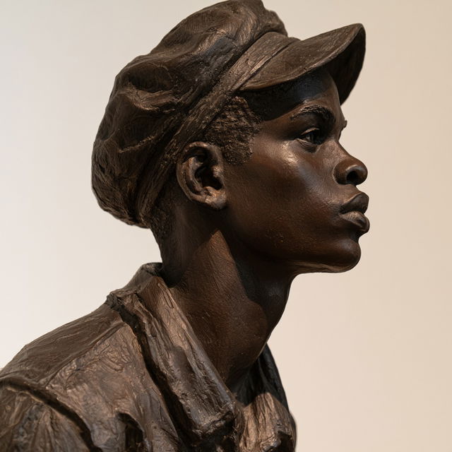 Augusta Savage style, Midjourney V8.2, render 1 of 4