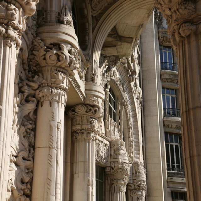 Auguste Perret style, Midjourney V8.2, render 1 of 4