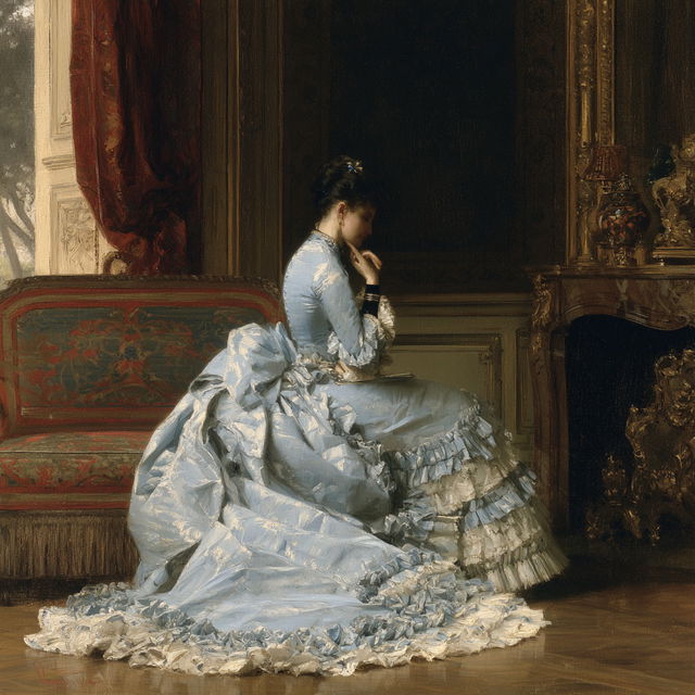 Auguste Toulmouche style, Midjourney V8.2, render 2 of 4