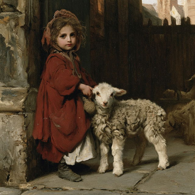 Augustus Edwin Mulready style, Midjourney V8.2, render 3 of 4