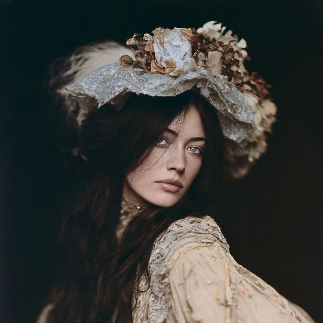 Autochrome print style, Midjourney V8.2, render 2 of 4