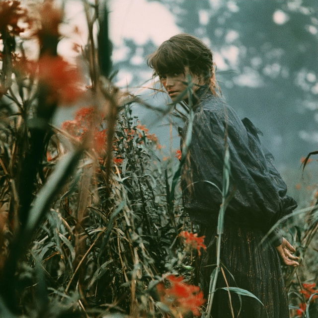 Autochrome print style, Midjourney V8.2, render 3 of 4
