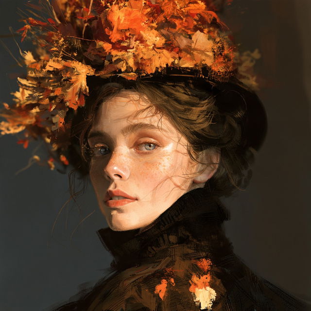 Autumn style, Midjourney V8.2, render 3 of 4