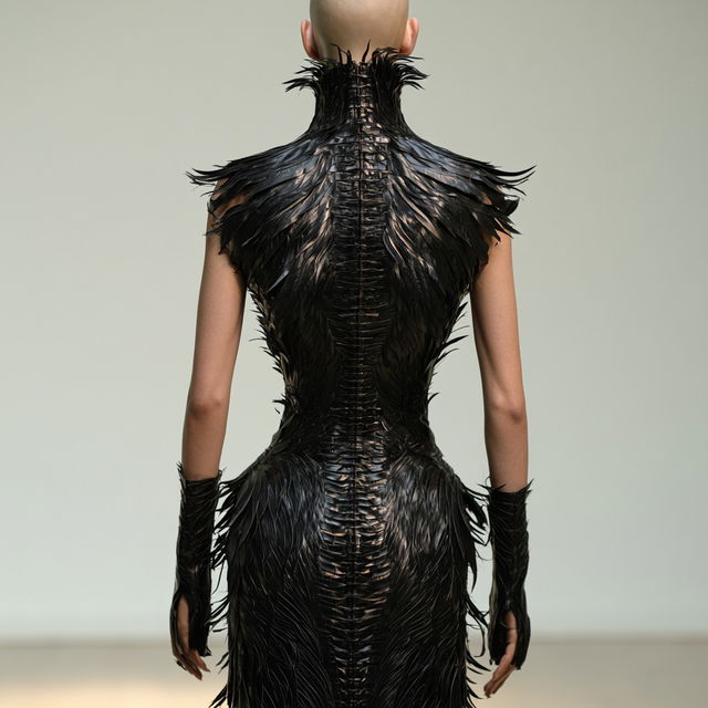 Azzedine Alaia style, Midjourney V8.2, render 2 of 4