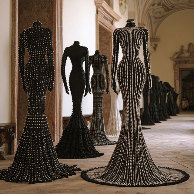 Azzedine Alaia style, Midjourney V8.2, render 4 of 4