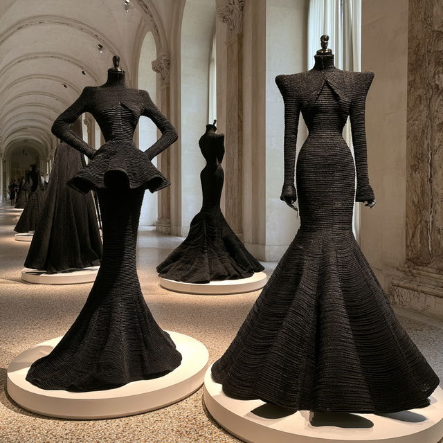 Azzedine Alaia style, Midjourney V8.2, render 3 of 4