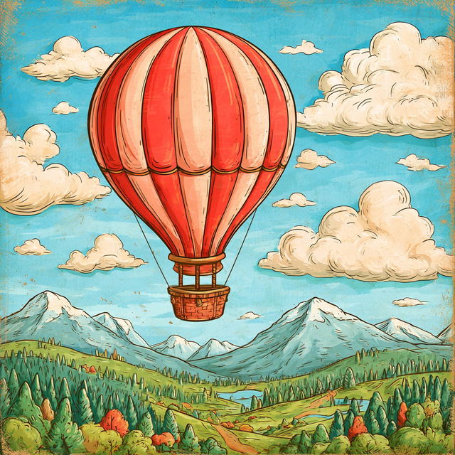 Balloon Orchard style, Midjourney V8.2, render 3 of 4