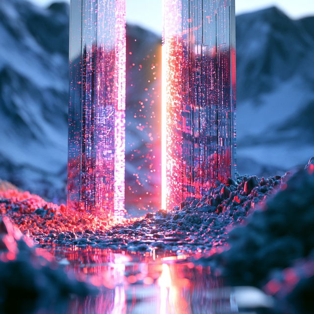 Chromariso style, Midjourney V8.2, render 3 of 4
