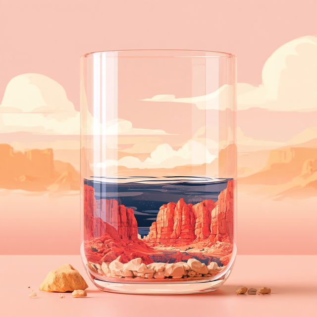 Terrascopic style, Midjourney V8.2, render 2 of 4