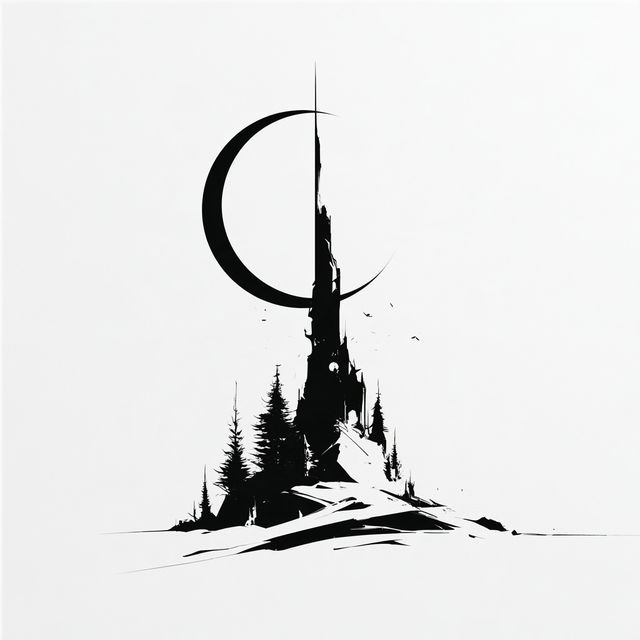 Castleglyph style, Midjourney V8.2, render 2 of 4
