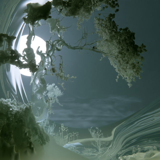 Vitrogild style, Midjourney V8.2, render 2 of 4