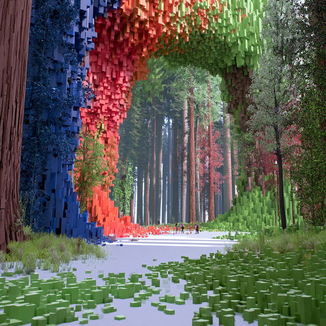 Lacquered Facet Terraces style, Midjourney V8.2, render 1 of 4