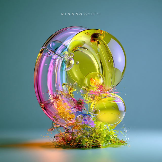 Neon Isobar style, Midjourney V8.2, render 3 of 4
