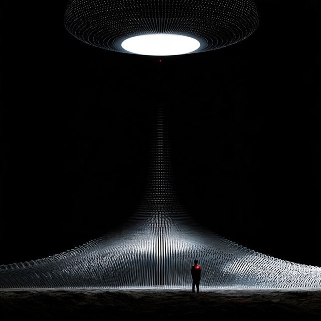 Kilnblack Parametrics style, Midjourney V8.2, render 2 of 4