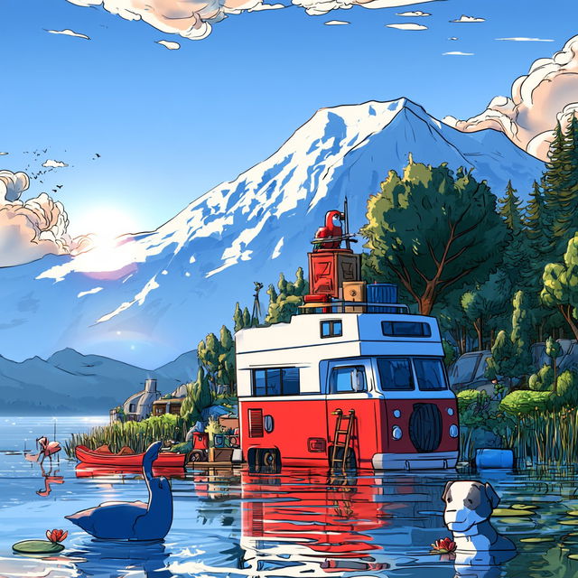 Cumulus Counterplay style, Midjourney V8.2, render 2 of 4