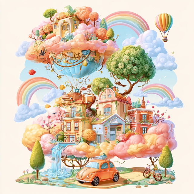 Mushroommallow style, Midjourney V8.2, render 2 of 4