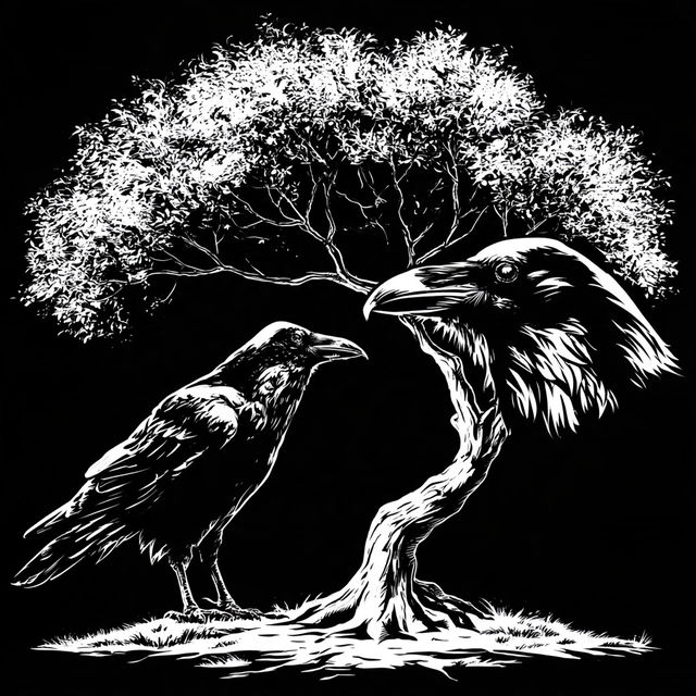 Inkwardens style, Midjourney V8.2, render 4 of 4
