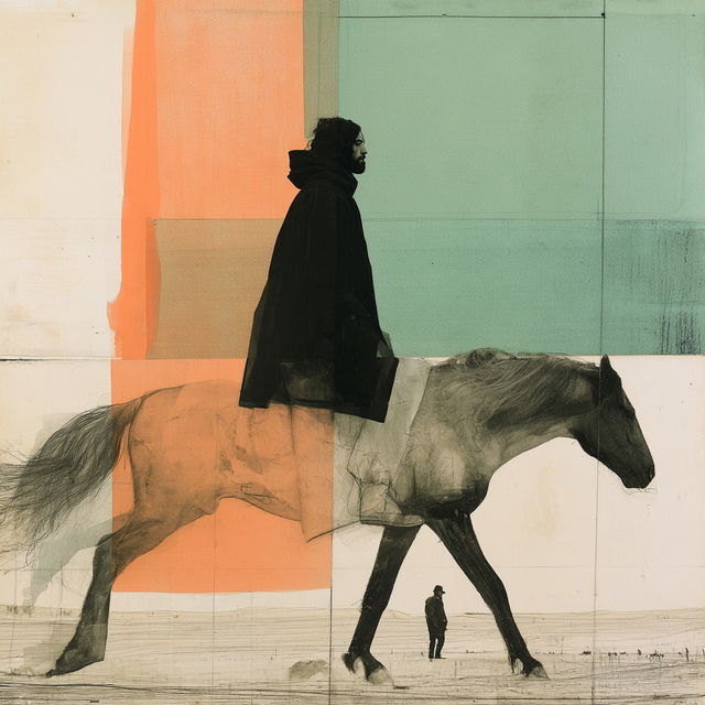 Coralgrid Equine style, Midjourney V8.2, render 4 of 4