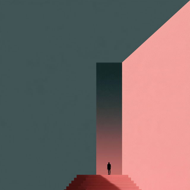 Brutalist Mythic Prospect style, Midjourney V8.2, render 2 of 4