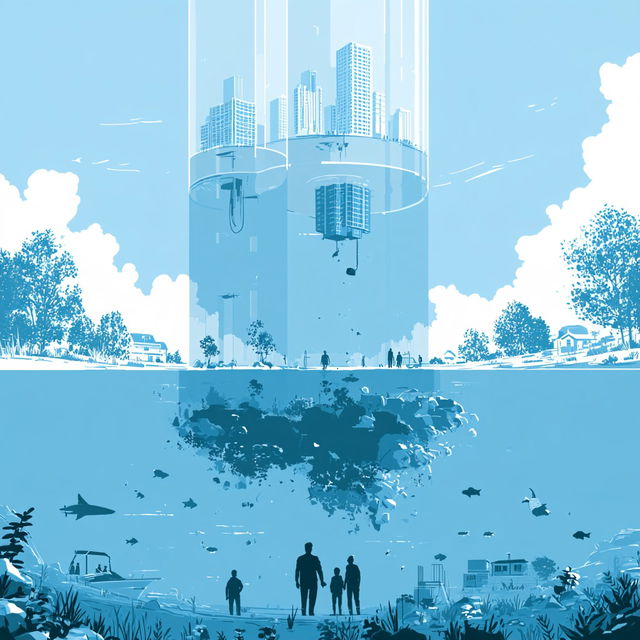 Collage Aeropolis style, Midjourney V8.2, render 1 of 4