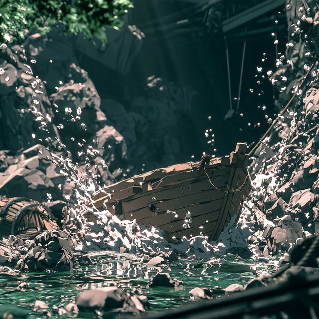 Pyrographite style, Midjourney V8.2, render 3 of 4