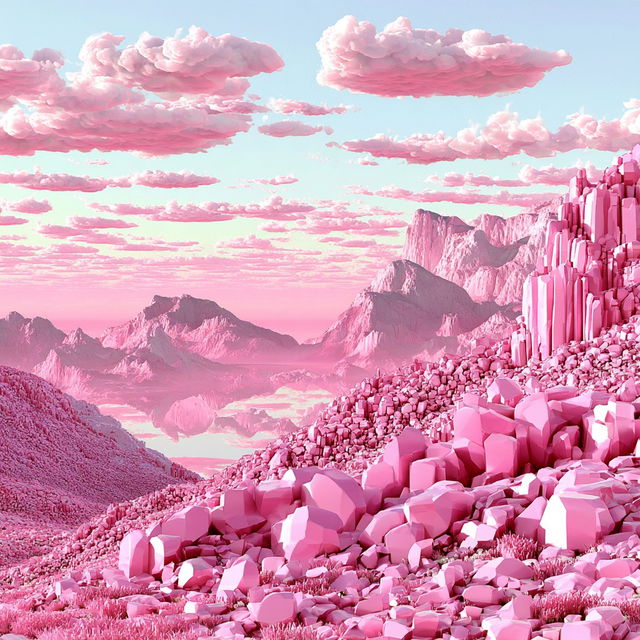 Candy Vapor Pavilion style, Midjourney V8.2, render 2 of 4