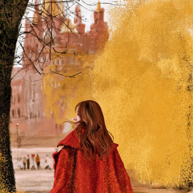 Ochrecollage style, Midjourney V8.2, render 1 of 4