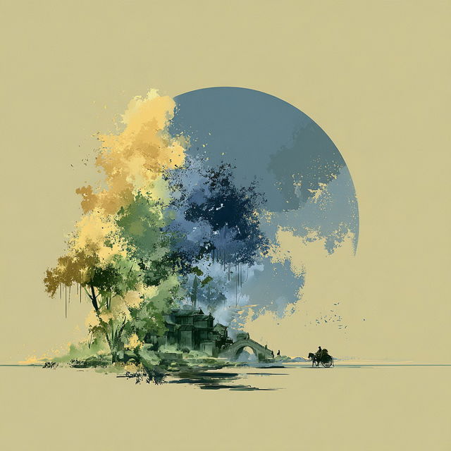 Washgorge style, Midjourney V8.2, render 3 of 4