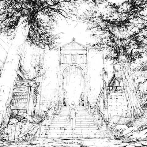 Xylophagous Pilgrimism style (SREF codes), Midjourney V8.2
