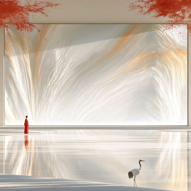 Fluvial Surrealism style, Midjourney V8.2, render 3 of 4