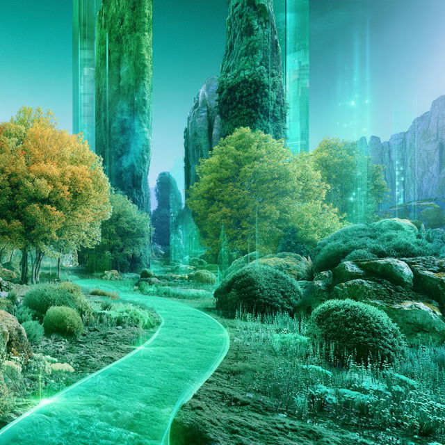 Crystalglyphics style, Midjourney V8.2, render 1 of 4