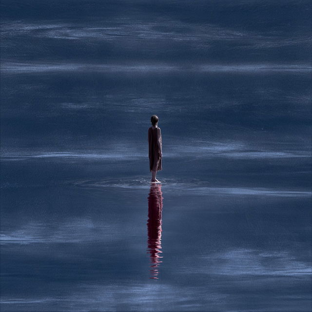 Pelagic Moonfall style, Midjourney V8.2, render 4 of 4