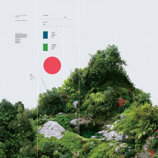 Terraced Measure style, Midjourney V8.2, render 4 of 4