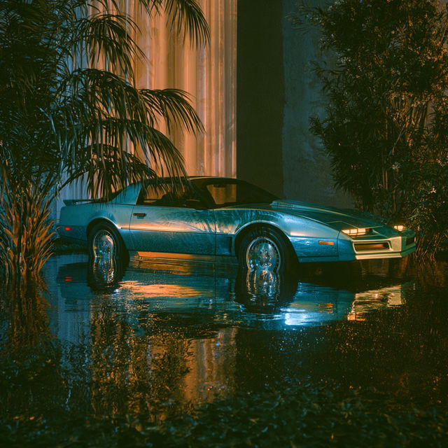 Tealbird Afterlight style, Midjourney V8.2, render 3 of 4