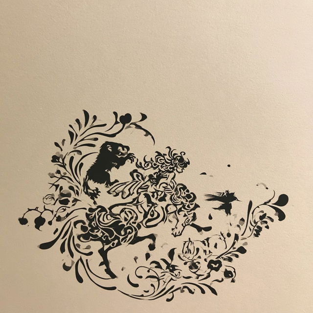Inkbrocade style, Midjourney V8.2, render 3 of 4