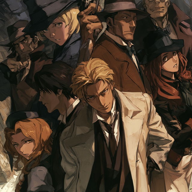 Baccano style, Midjourney V8.2, render 2 of 4