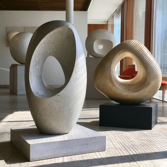 Barbara Hepworth style, Midjourney V8.2, render 4 of 4