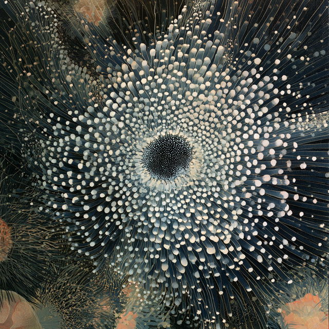 Barbara Takenaga style, Midjourney V8.2, render 3 of 4