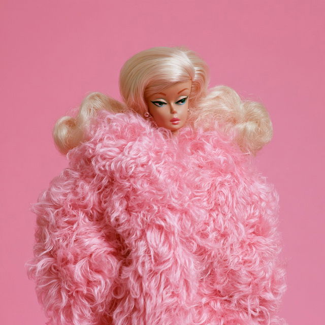 Barbie style, Midjourney V8.2, render 2 of 4