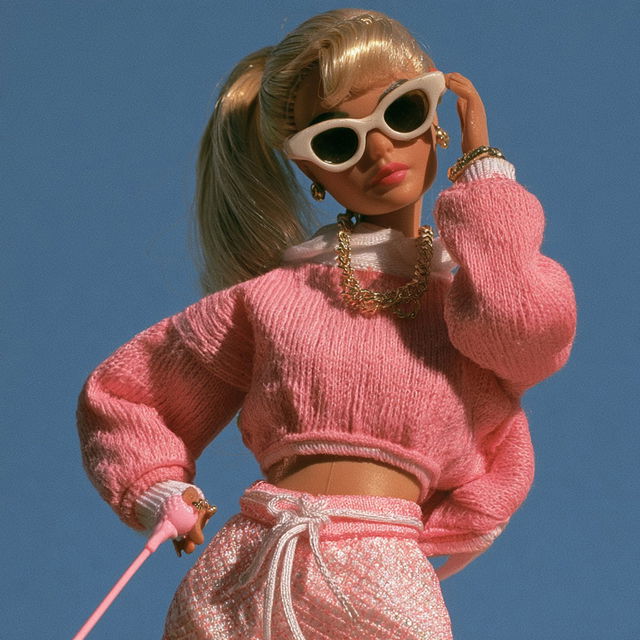Barbie style, Midjourney V8.2, render 4 of 4