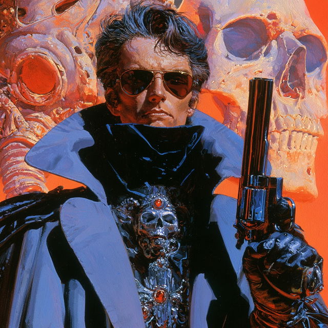Barclay Shaw style, Midjourney V8.2, render 4 of 4