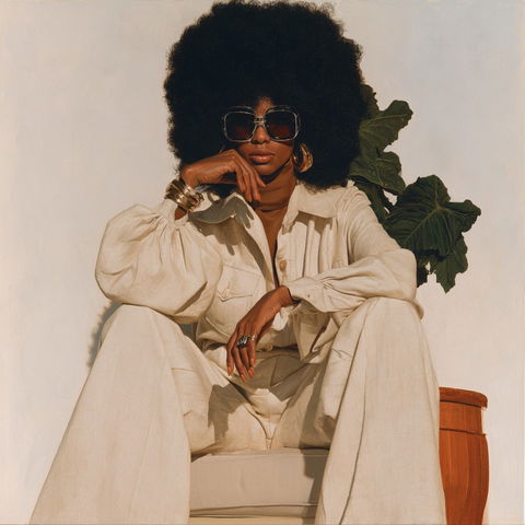 Barkley L. Hendricks style (Painters), Midjourney V8.2
