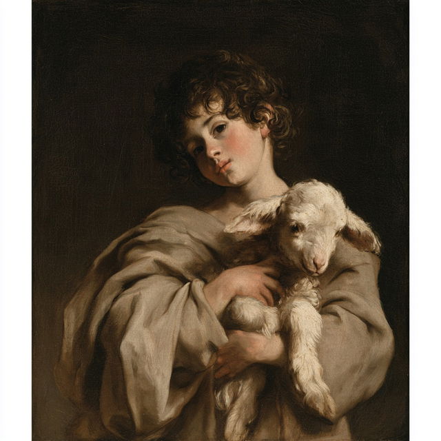 Bartolome Esteban Murillo style, Midjourney V8.2, render 2 of 4