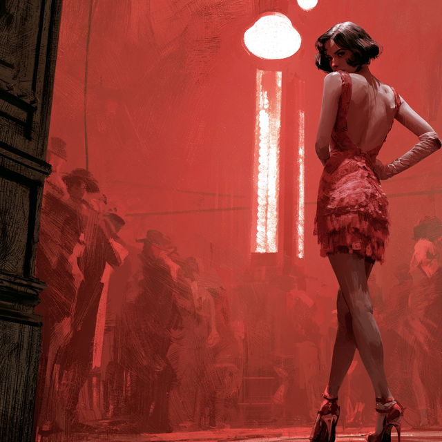 Baz Luhrmann style, Midjourney V8.2, render 2 of 4